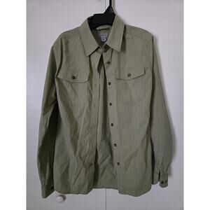 CARHARTT Women's Utility Lightweight Long Sleeve Button Shirt Size Small 4/6